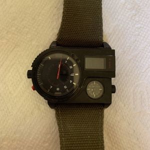 Diesel 3 Time Zones Analog-Digital Men's Watch